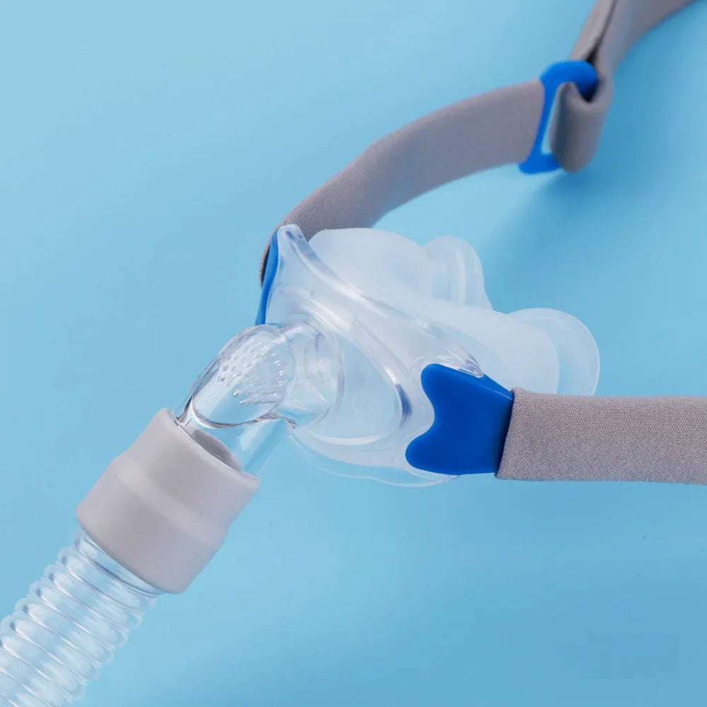 Nasal Pillow CPAP Mask Includes Frame,Headgear & Nasal Pillow Cushions (Small, Medium, Large) Lightweight For Cpap&Bipap Machine