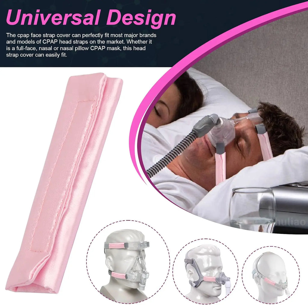 CPAP Headgear Strap Covers | Reusable Mask Pads | Prevents Skin Marks