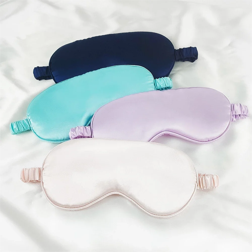Smooth Silk Sleep Mask with Adjustable Strap