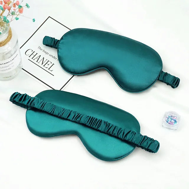 Smooth Silk Sleep Mask with Adjustable Strap