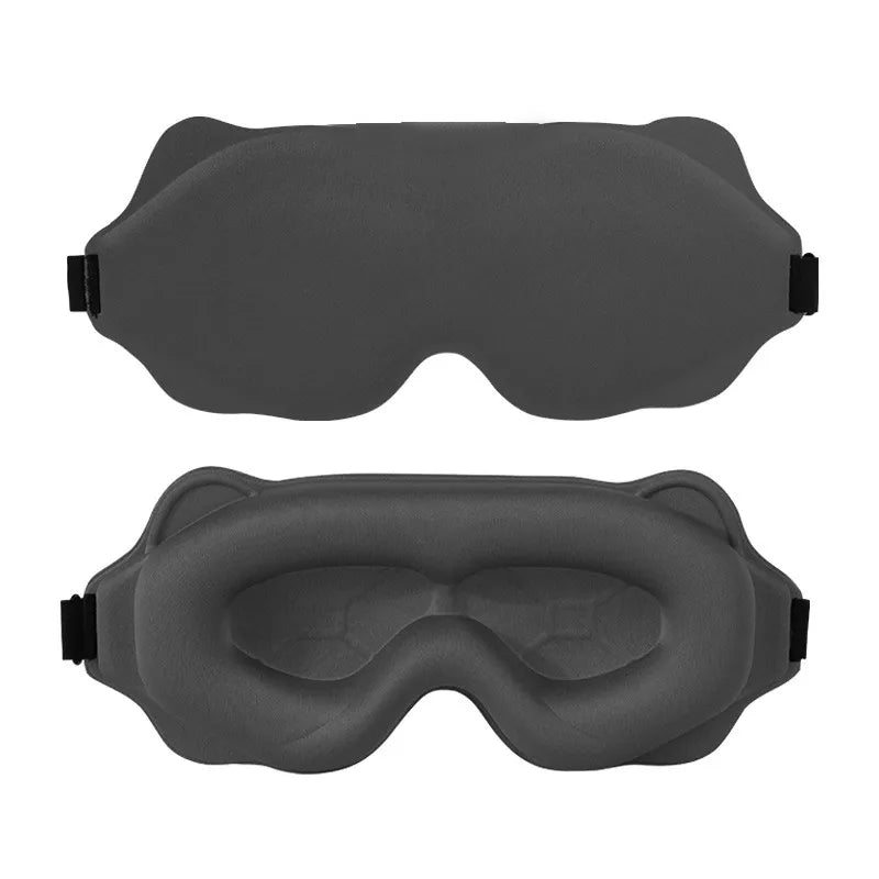3D Sleep Mask | 100% Blackout | Weighted Memory Foam | Eyelash Friendly