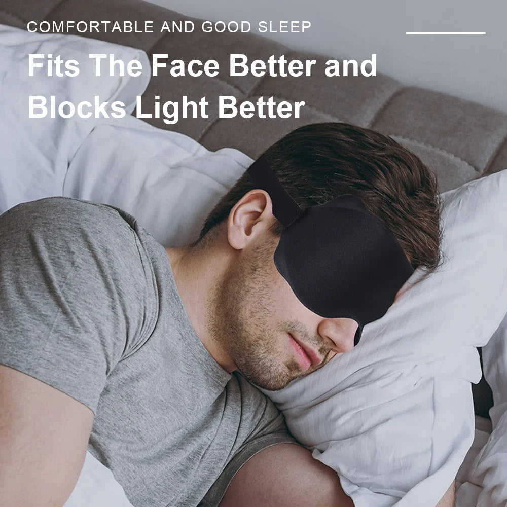 3D Soft Padded Contour Sleep Mask