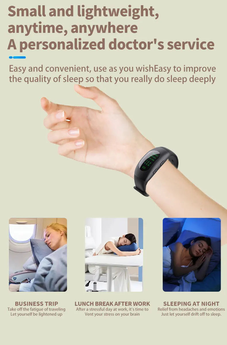 Wrist-Worn Microcurrent Relaxation Device