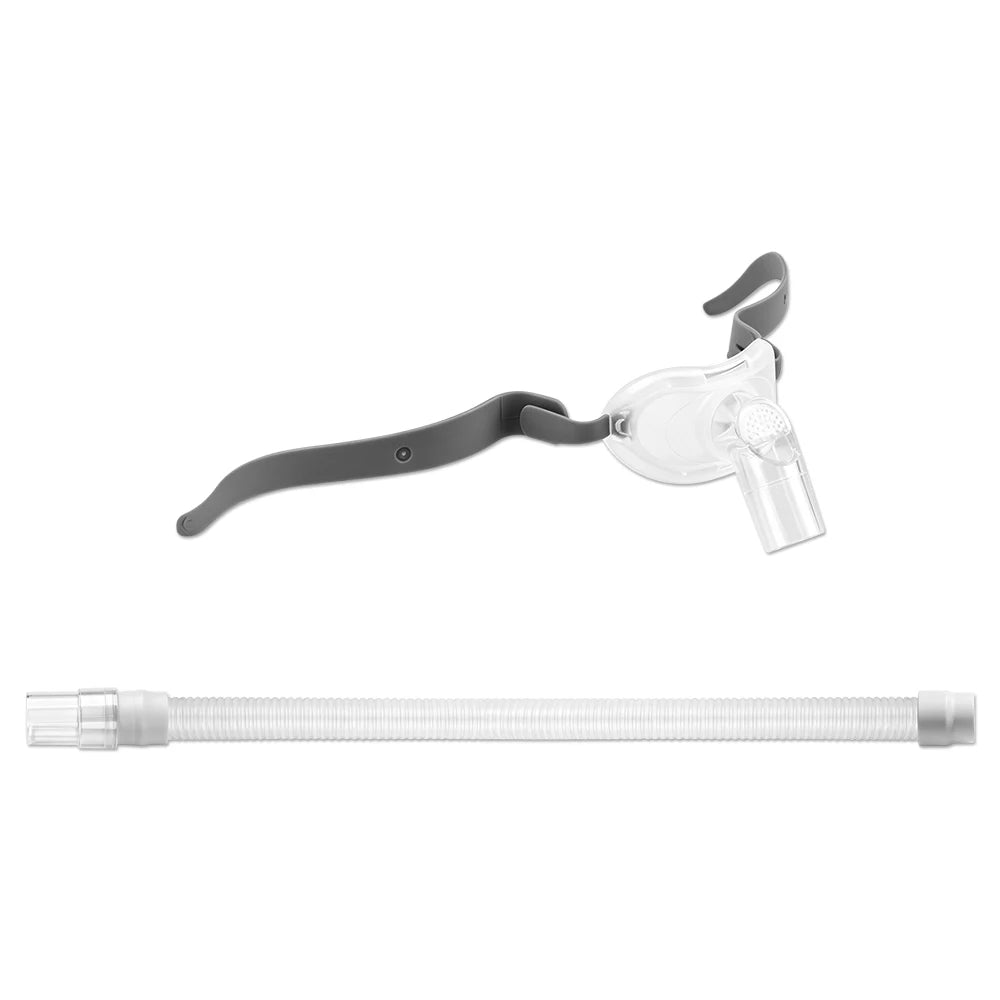 CPAP Replacement Frame Cover with Elbow Short Tube CPAP Tubing for Airfit P10 Ventilator Bipap Nasal Pillow Mask Accessories