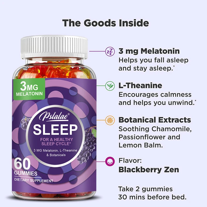 Melatonin & L-Theanine Sleep Gummies