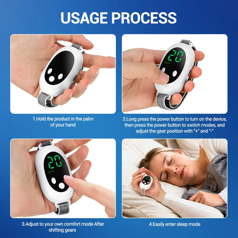20-Level Handheld Pulse Relaxation Device with Display