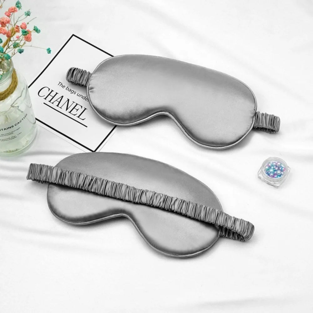 Smooth Silk Sleep Mask with Adjustable Strap