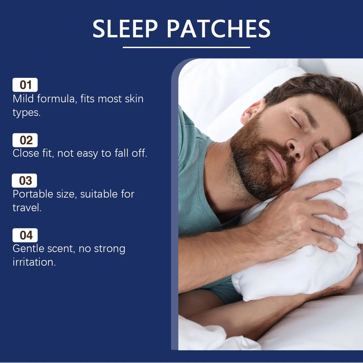 Overnight Rest Support Patches