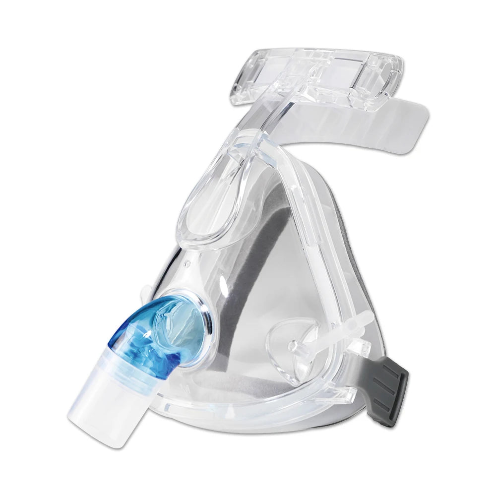 CPAP Full Face Mask Auto CPAP BiPAP With Headgear Headband Use for Cushion Travel Sleep Aid Anti Apnea Snoring Medical Air Breat
