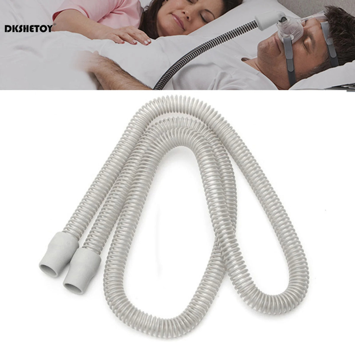 1.8m Universal CPAP Hose accessories Tubing Hose Smooth Inner Medicine CPAP Hoses for Health Care Accessories