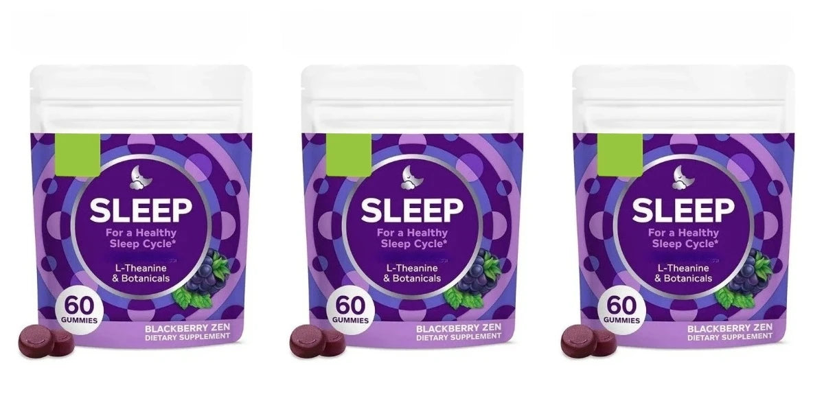L-Theanine Botanical Sleep Gummies - 60 Count
