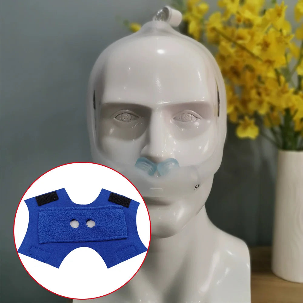 CPAP Nose Pillow Cover | Breathable Cotton Headband | Universal Fit