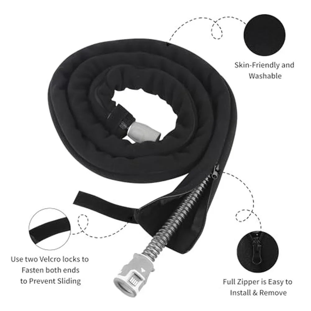 CPAP= Hose Cover Sleeve For ResMed AirSense 10 & 11, Noise Reduction & Condensation Control, Tube Protector For Quiet Sleep