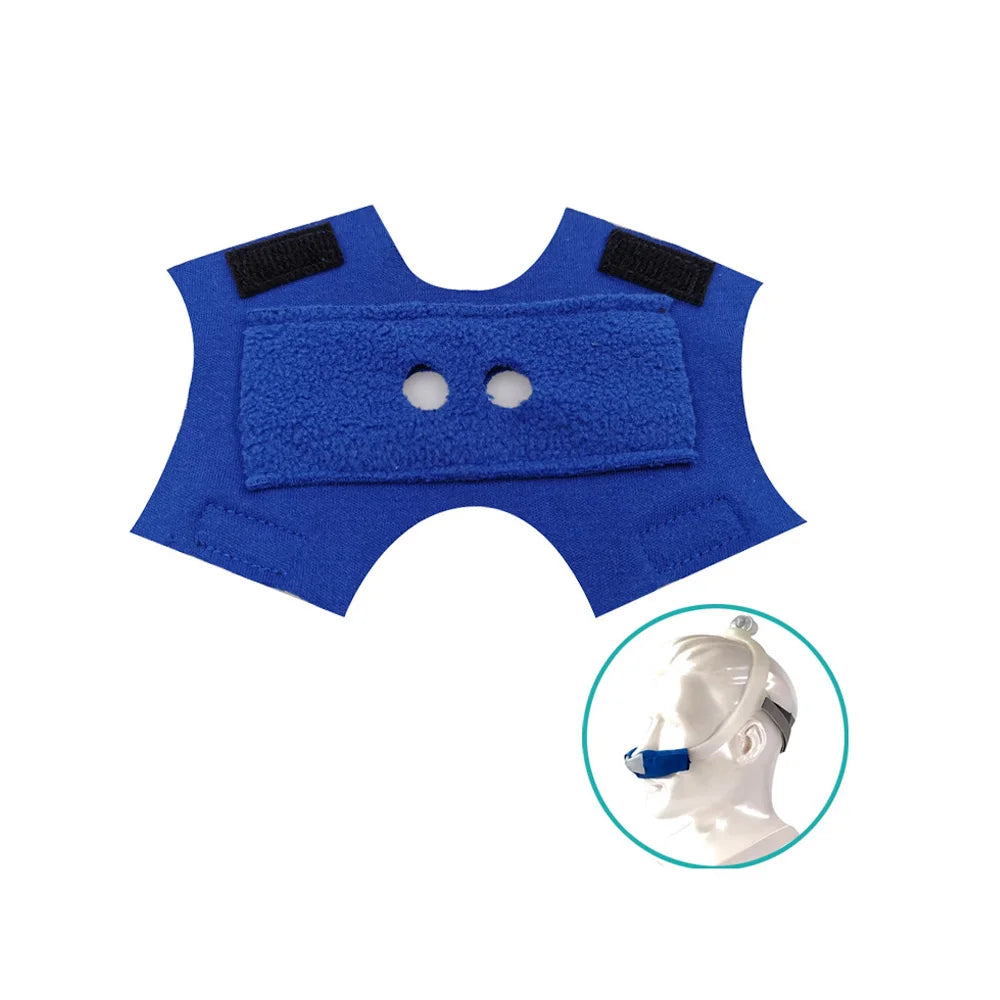 CPAP Nose Pillow Cover | Breathable Cotton Headband | Universal Fit
