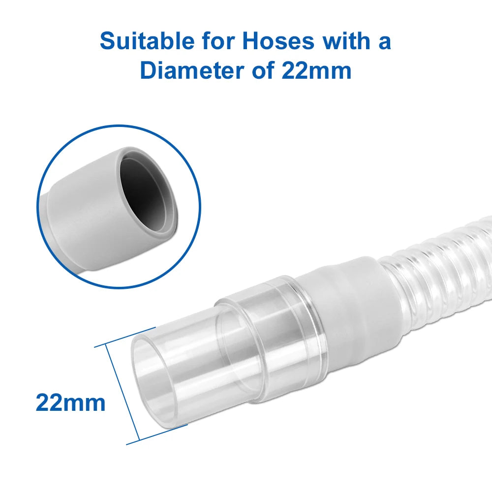 CPAP Replacement Frame Cover with Elbow Short Tube CPAP Tubing for Airfit P10 Ventilator Bipap Nasal Pillow Mask Accessories
