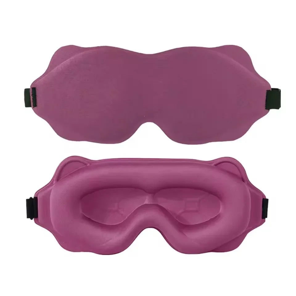 6D Sleep Mask | Memory Foam | Blackout Blindfold Eye Cover