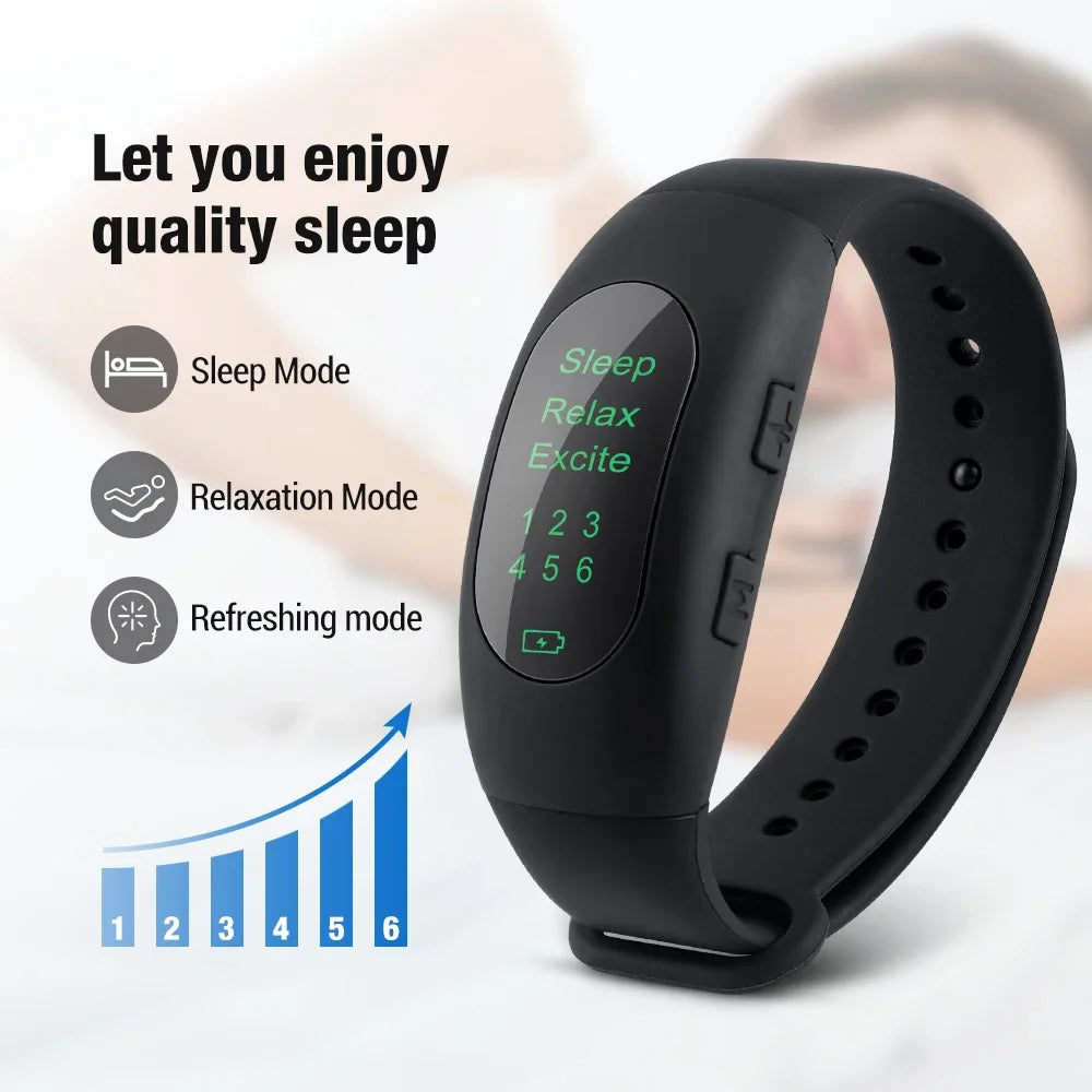 Wrist-Worn Microcurrent Relaxation Device
