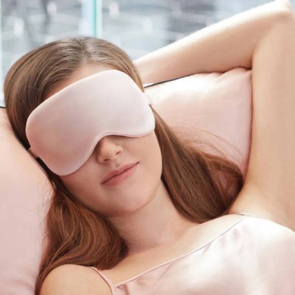 Smooth Silk Sleep Mask with Adjustable Strap