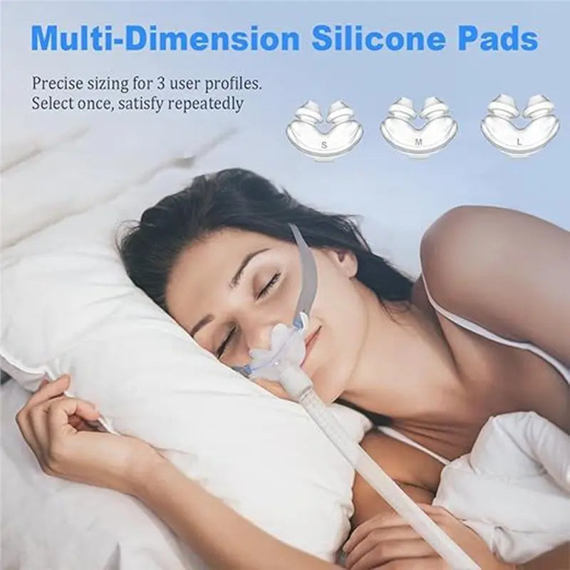 CPAP Nasal Mask With Heargear And Nasal Pillow, Model P2 Full CPAP Accessories Set Design For 22Mm Machine