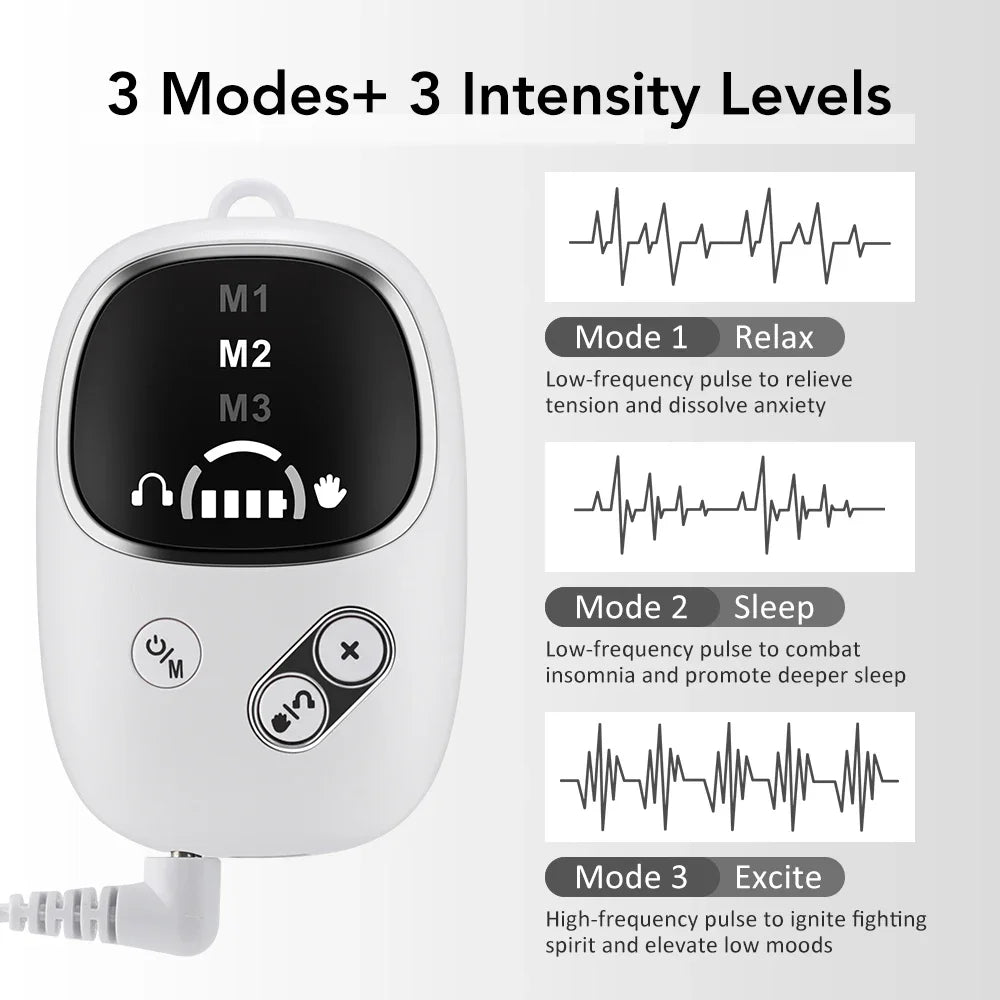 Ear-Clip & Handheld Pulse Relaxation Device