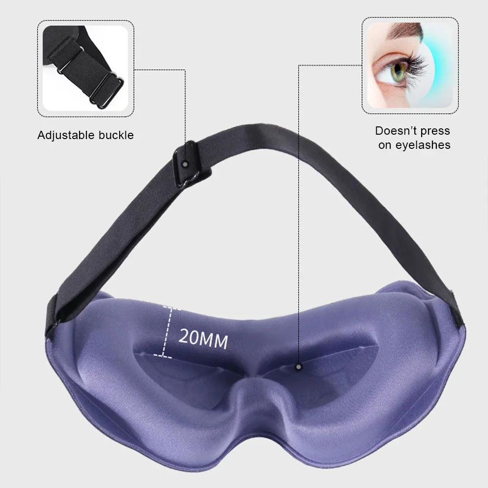 3D Soft Padded Contour Sleep Mask