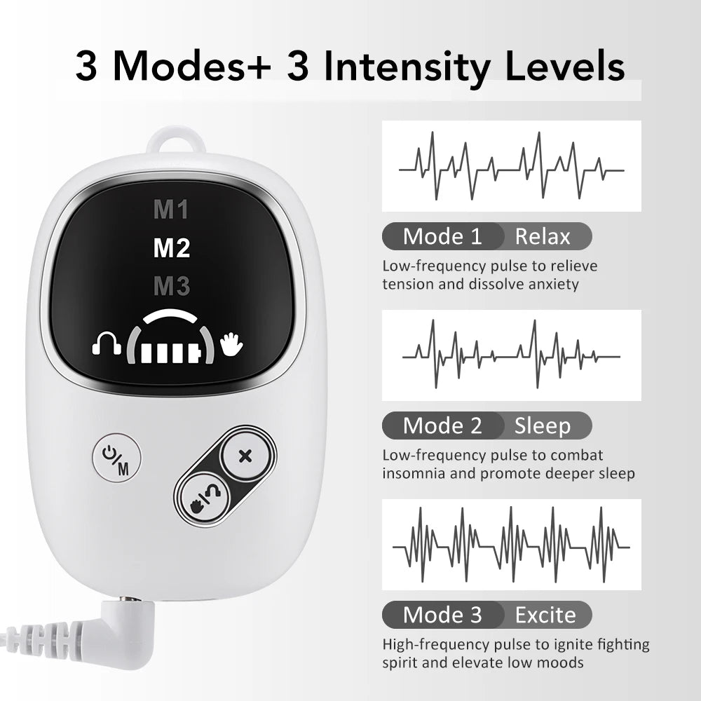 Ear-Clip & Handheld Pulse Relaxation Device