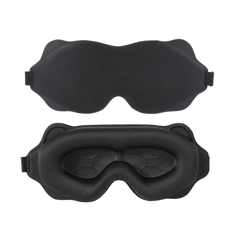 3D Contoured Weighted Sleep Mask for Side Sleepers