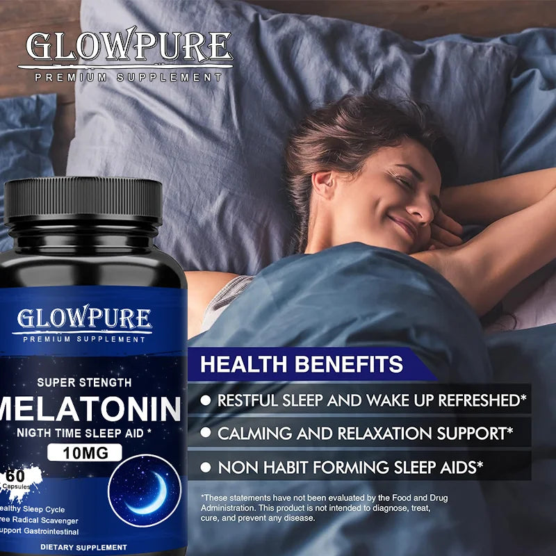 Melatonin 10mg Nighttime Capsules