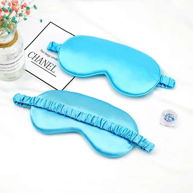 Smooth Silk Sleep Mask with Adjustable Strap