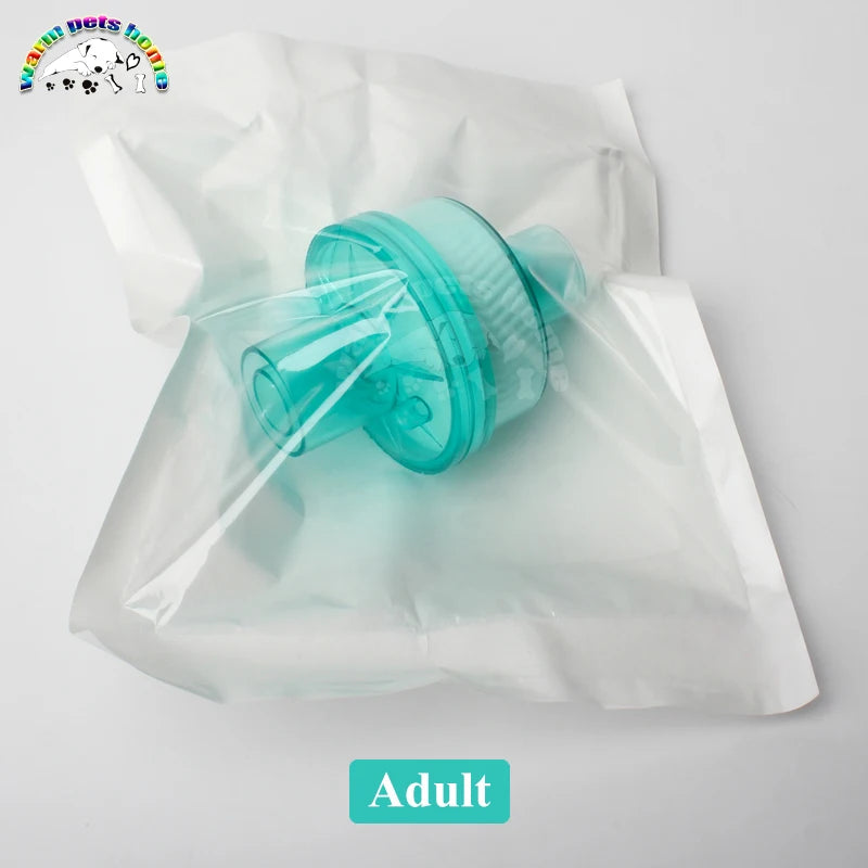 CPAP Bacterial Viral Filter Heat and Moisture Exchanger With Filter for Adults Children Infants Animals