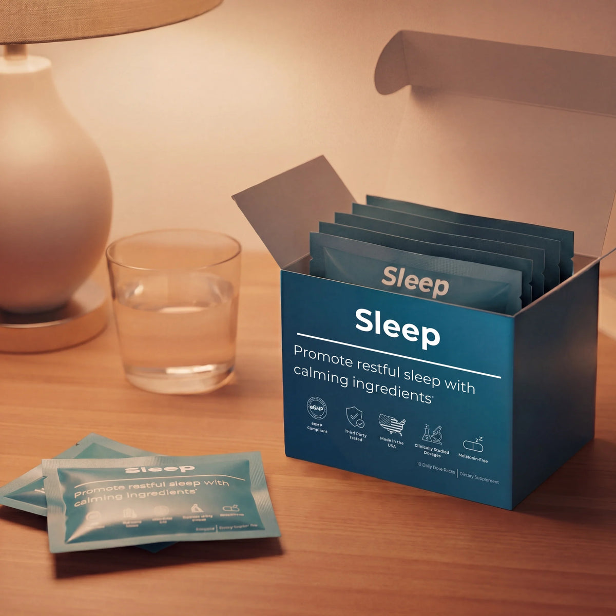 SensIQ Melatonin-Free Sleep Supplement - 30 Servings