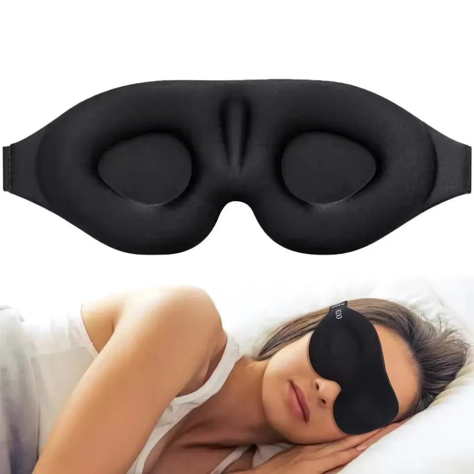 6D Sleep Mask | Blackout | Soft Breathable Eye Mask for Travel