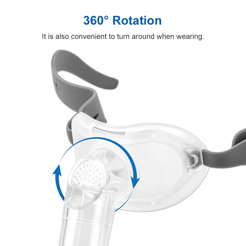 CPAP Replacement Frame Cover with Elbow Short Tube CPAP Tubing for Airfit P10 Ventilator Bipap Nasal Pillow Mask Accessories