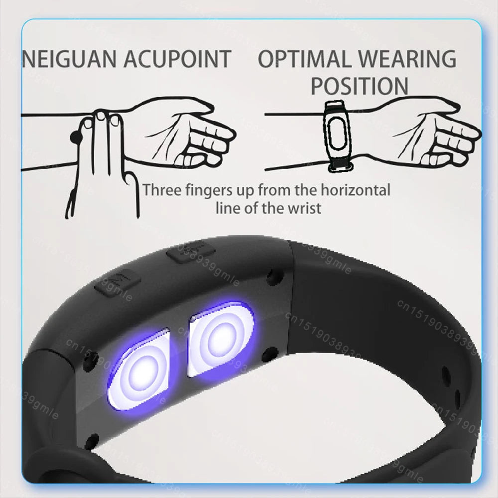 Wrist-Worn Microcurrent Relaxation Device