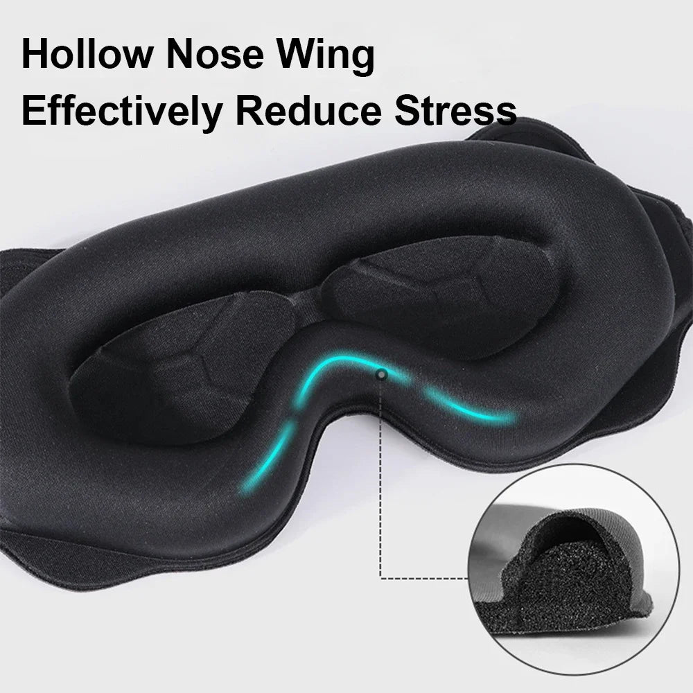 3D Soft Padded Contour Sleep Mask