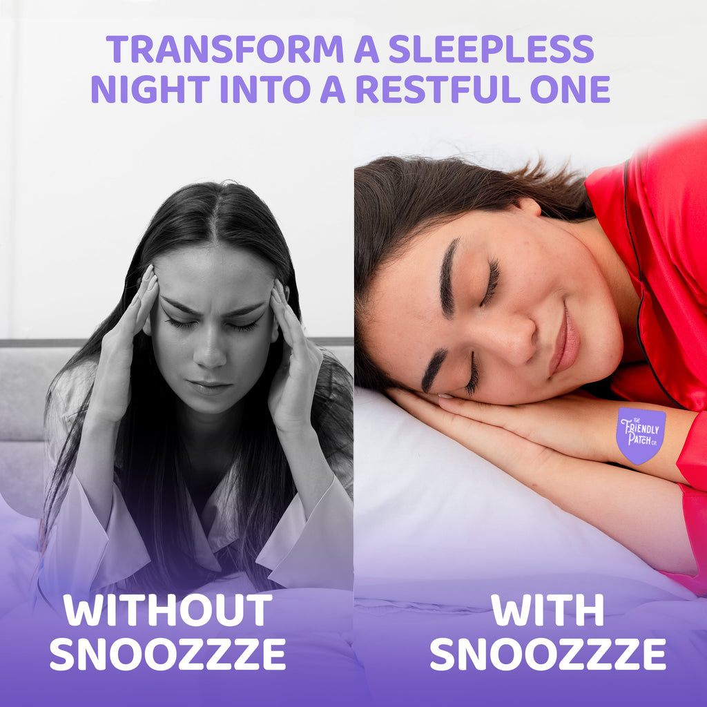 Snooze Melatonin Sleep Patches - 28 Pack
